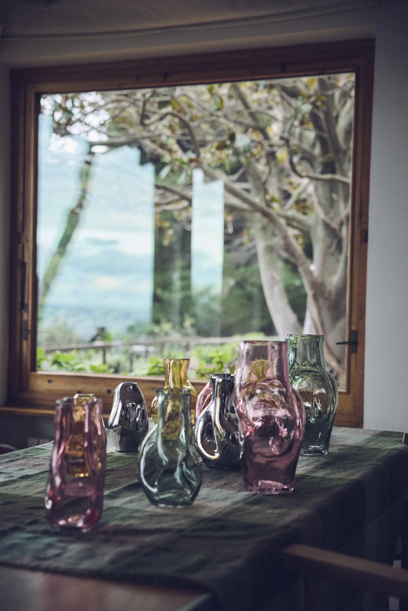 Vase Gleam high, Olive HKliving