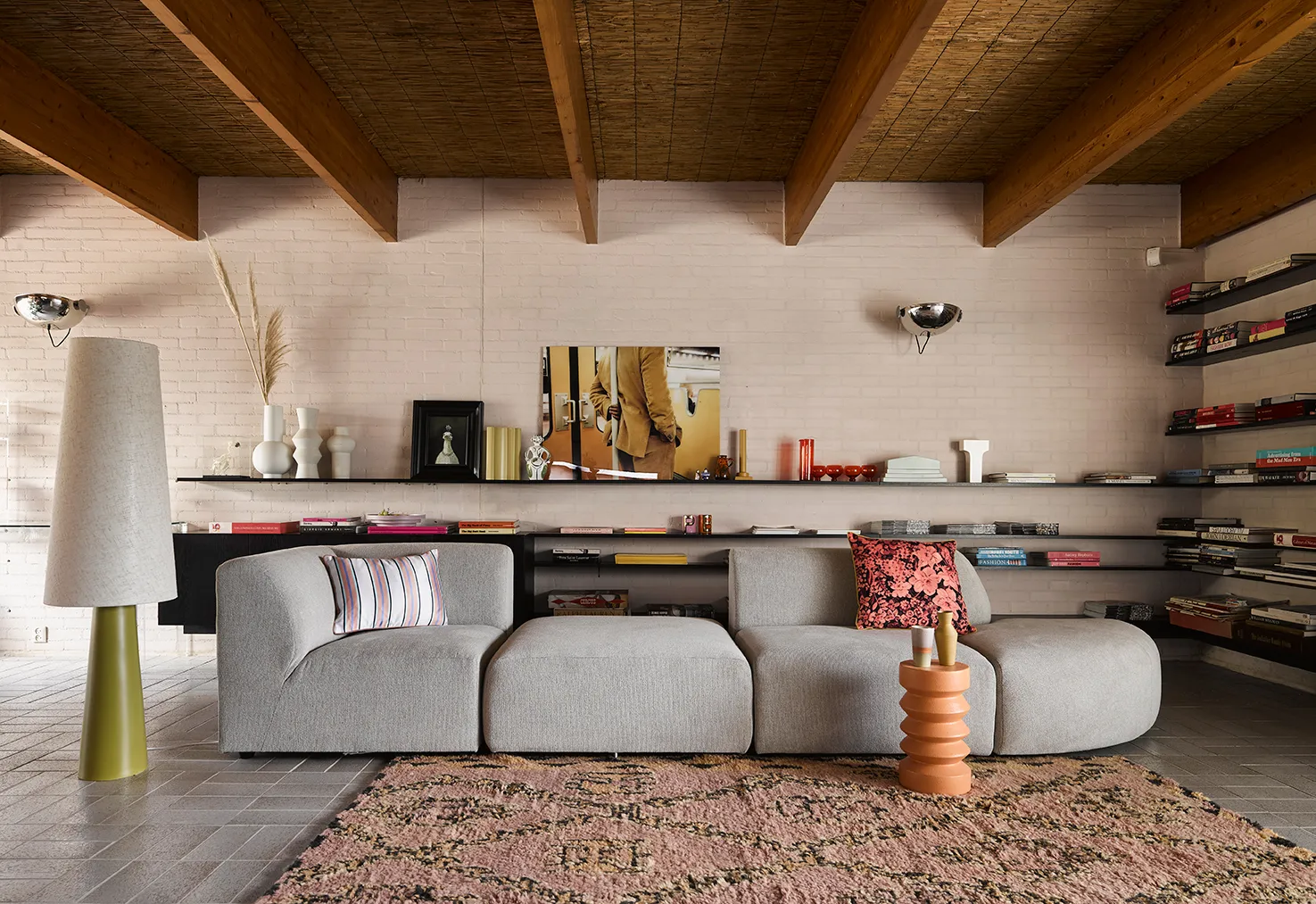 Vase HKliving L, 42 cm, Matt White HKliving