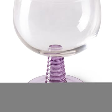 Verre à vin bas Swirl - Purple  - HKliving