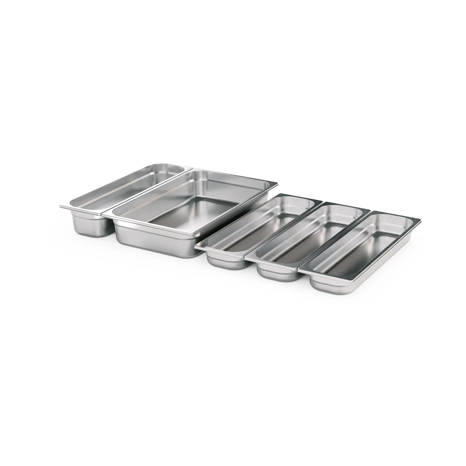 Boîtes de rangement FIRE KITCHEN, Acier inoxydable, 5 pièces Höfats