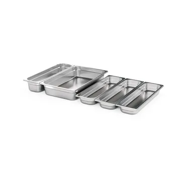 Boîtes de rangement FIRE KITCHEN - Acier inoxydable, 5 pièces - Höfats