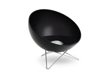 Brasero BOWL 70 - Noir-argent, trépied étoile - Höfats