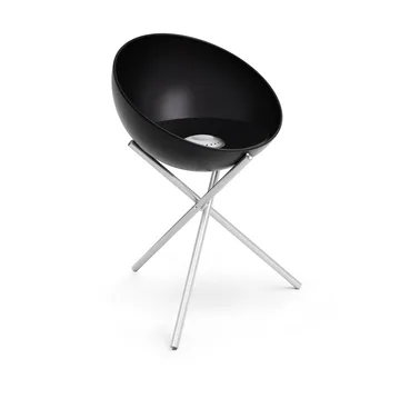 Brasero BOWL 70 - Noir-argent, trépied - Höfats