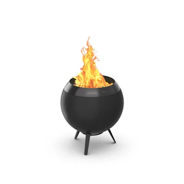 Brasero MOON 45 - All black, piètement bas - Höfats