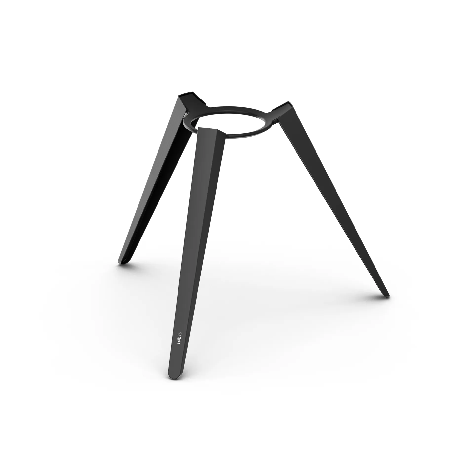 Brasero MOON 45, All black, piètement haut Höfats