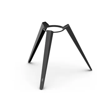 Brasero MOON 45 - All black, piètement haut - Höfats