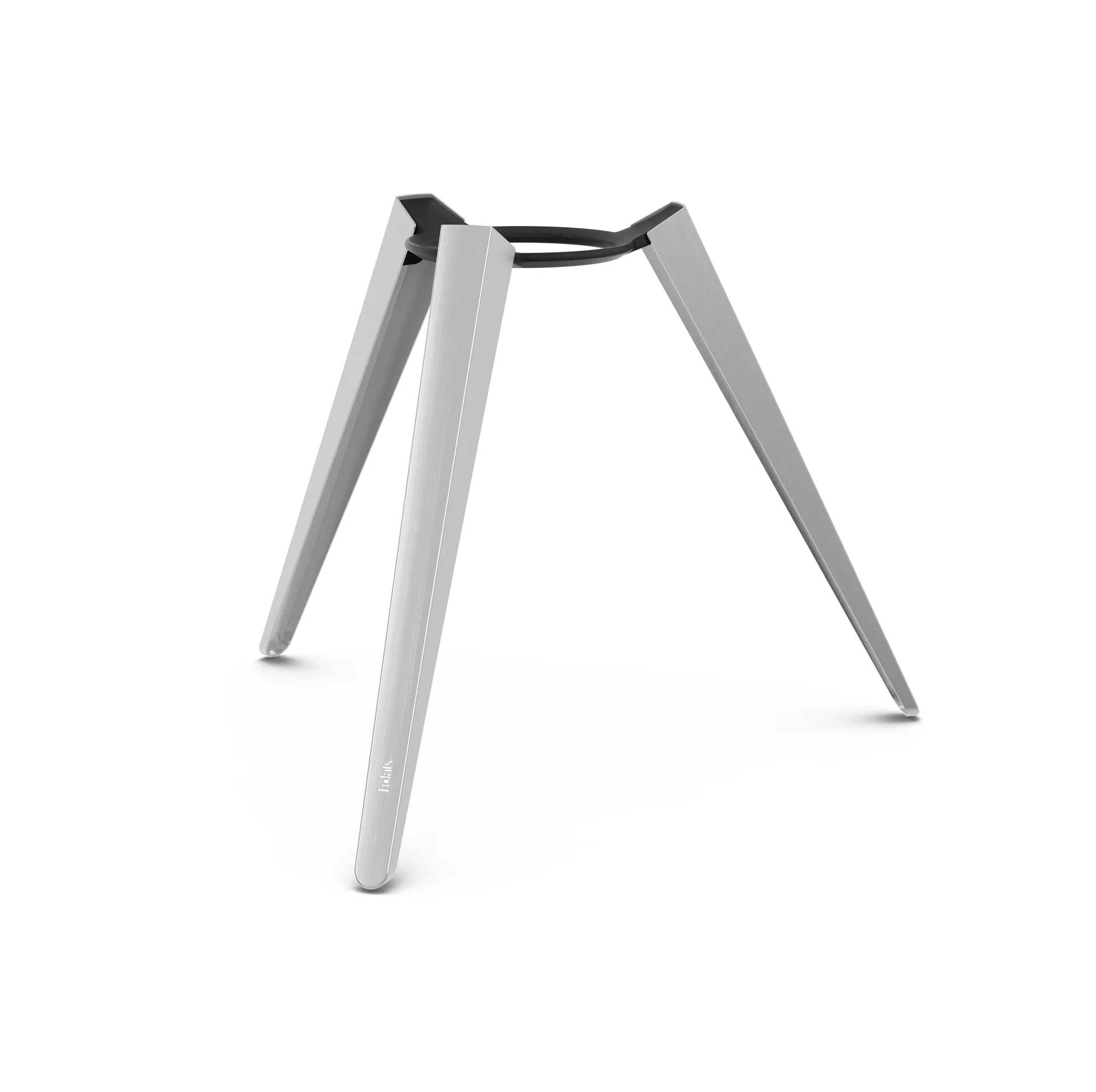 Brasero MOON 45, Noir-argent, pied haut Höfats