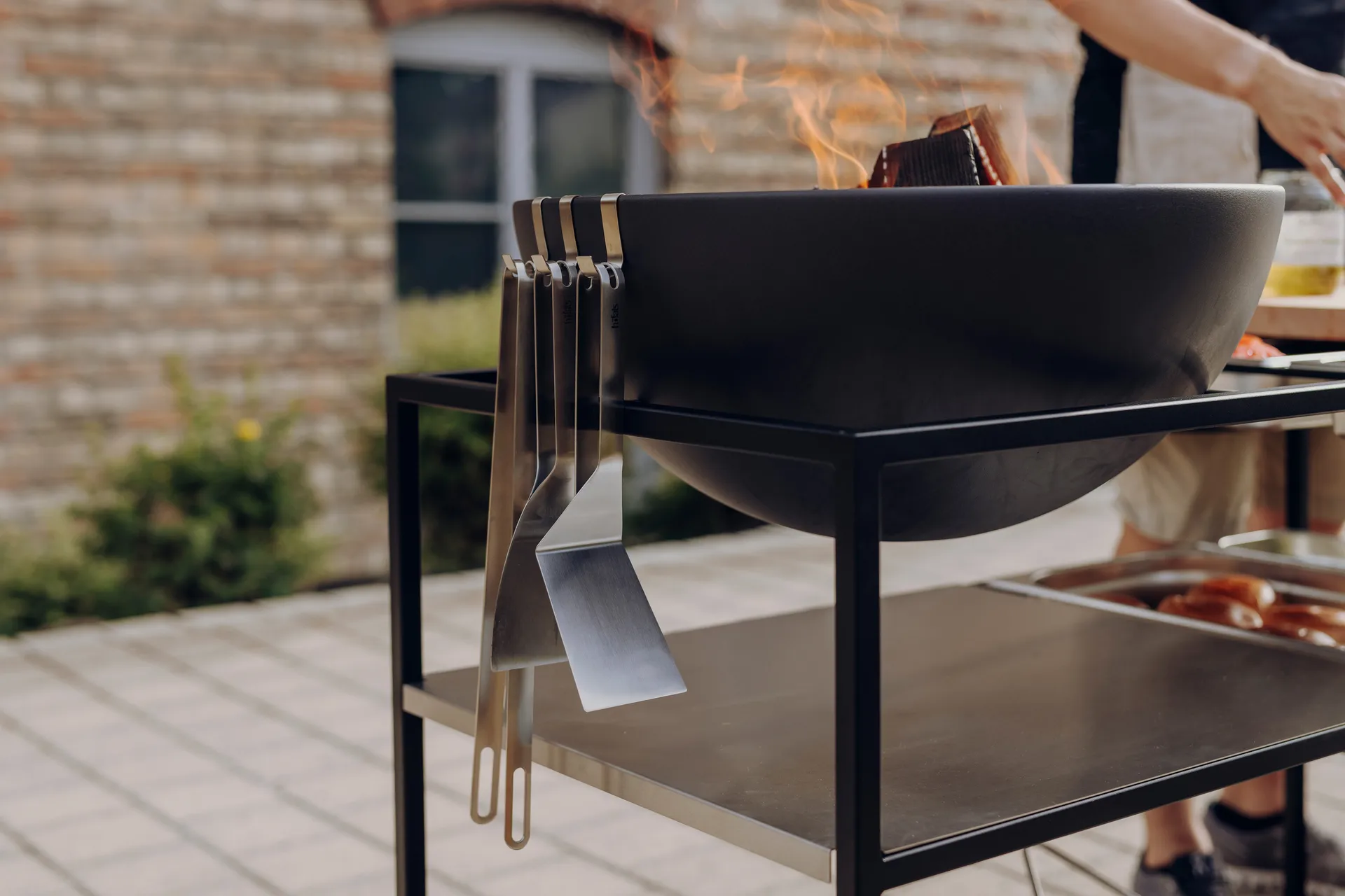 Crochet de suspension BOWL, Silver, lot de 2 Höfats