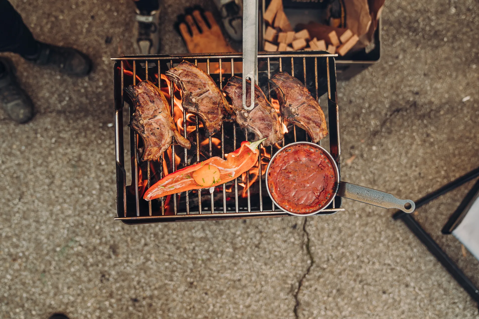 Pince de barbecue Höfats, Argent Höfats