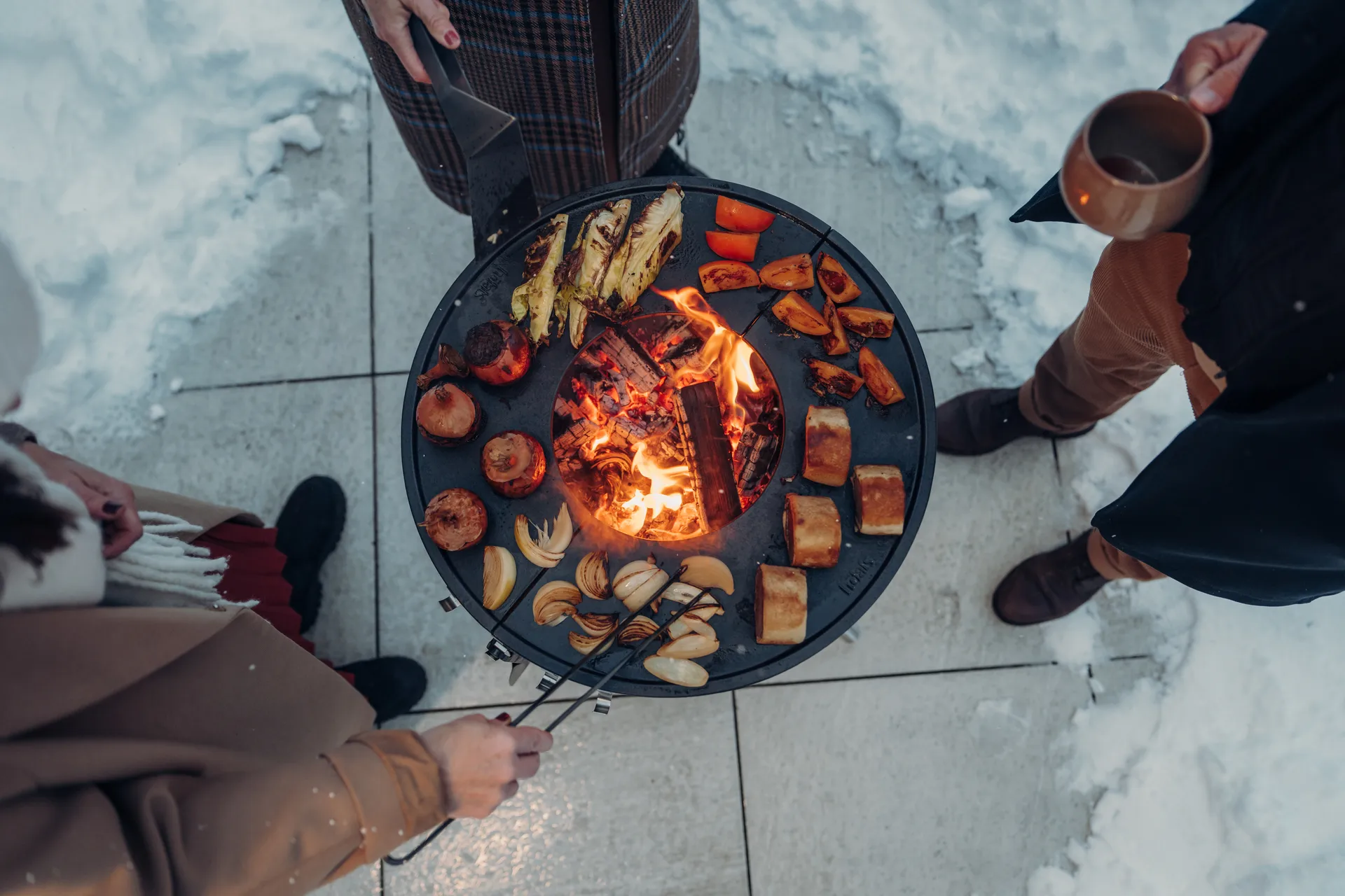 Plancha stekbord BOWL 57, Noir Höfats