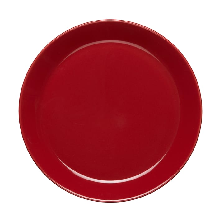 Petite assiette Höganäs 20 cm - rouge brillant - Höganäs Keramik
