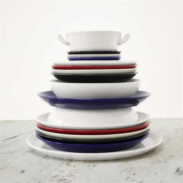 Petite assiette Höganäs 20 cm - rouge brillant - Höganäs Keramik