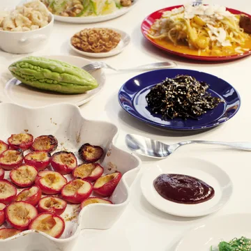 Petite assiette Höganäs 20 cm - rouge brillant - Höganäs Keramik