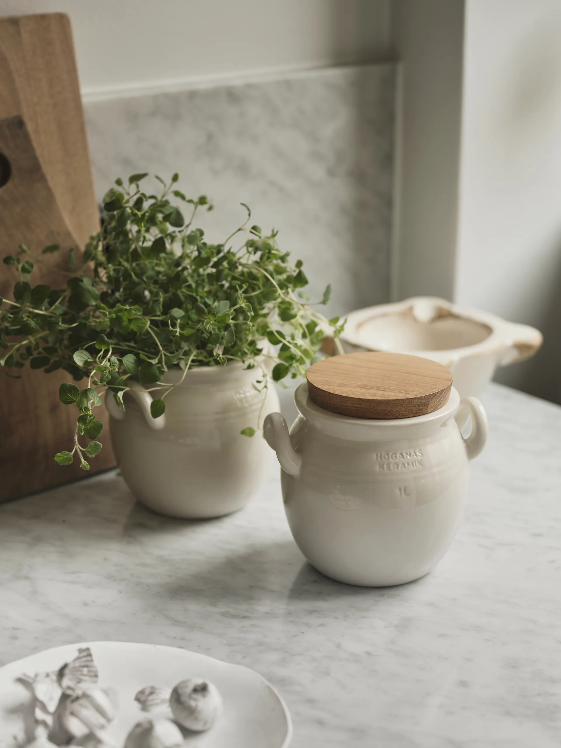 Pot en céramique Höganäs 1 l, Sable Höganäs Keramik