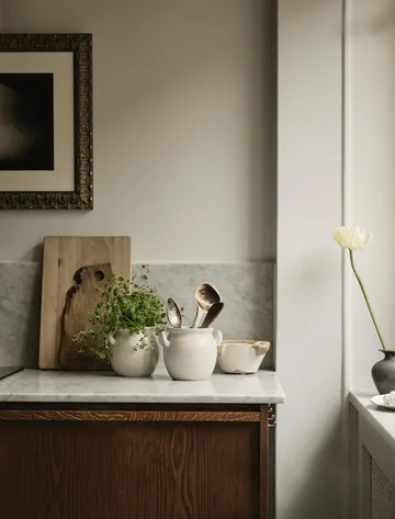 Pot en céramique Höganäs 1 l - Sable - Höganäs Keramik