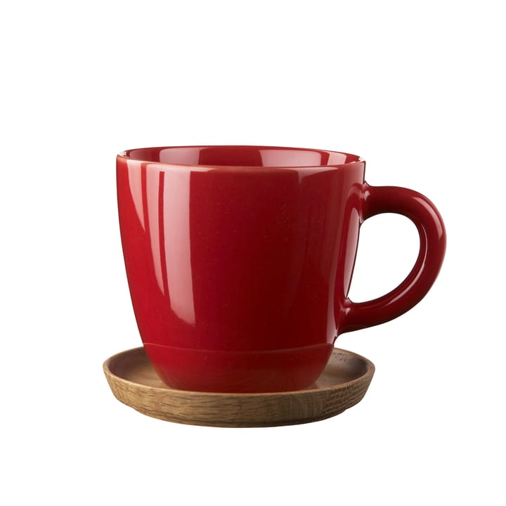 Tasse à café Höganäs - rouge brillant - Höganäs Keramik