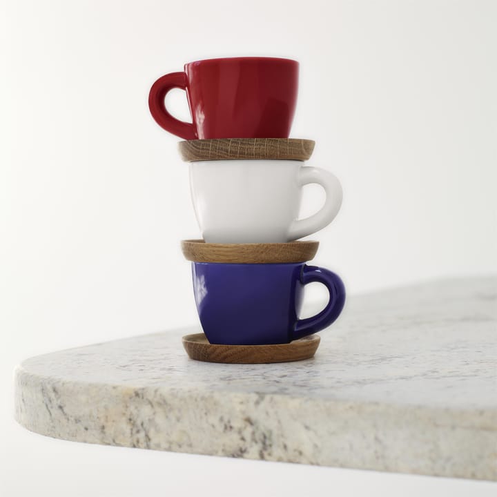 Tasse à expresso Höganäs, blanc brillant Höganäs Keramik
