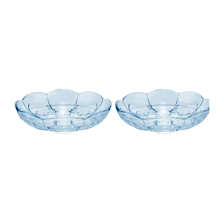 Assiettes à dessert Lily Ø16 cm, lot de 2 - Blue iris - Holmegaard