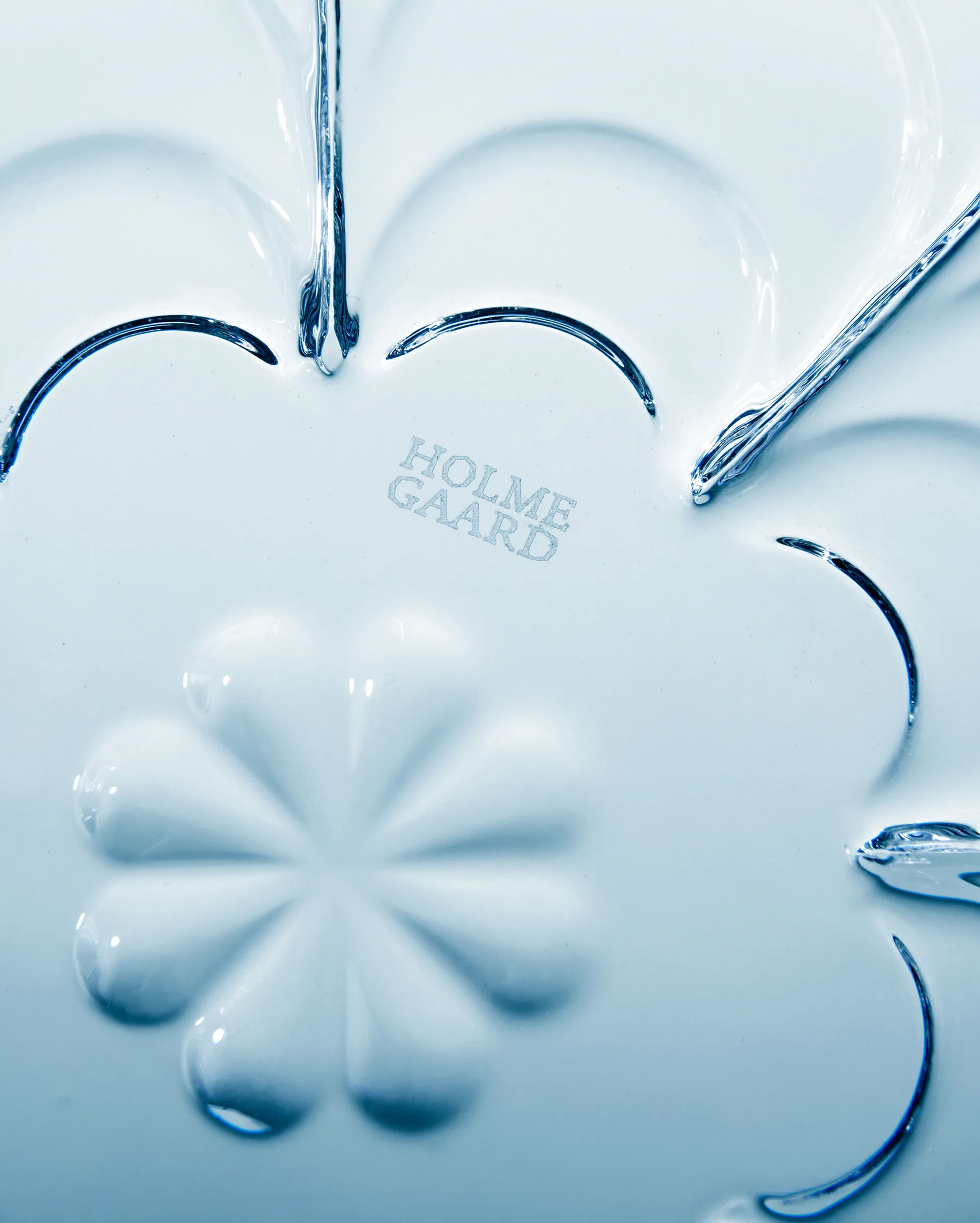 Assiettes à dessert Lily Ø16 cm, lot de 2, Blue iris Holmegaard