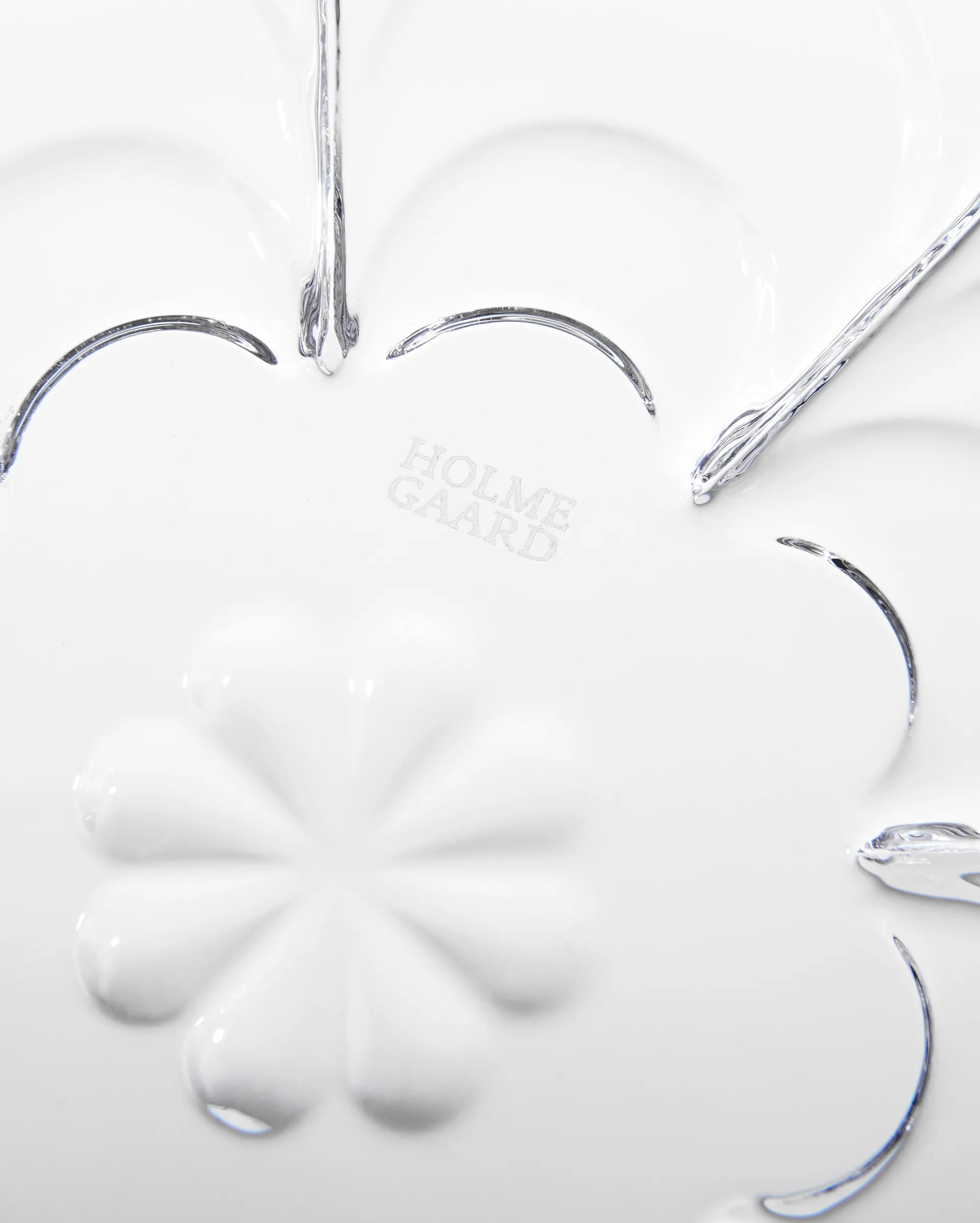 Assiettes à dessert Lily Ø16 cm, lot de 2, Transparent Holmegaard