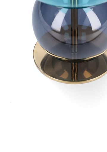 Bougeoir Bubble 14 cm - Bleu-fumé - Holmegaard