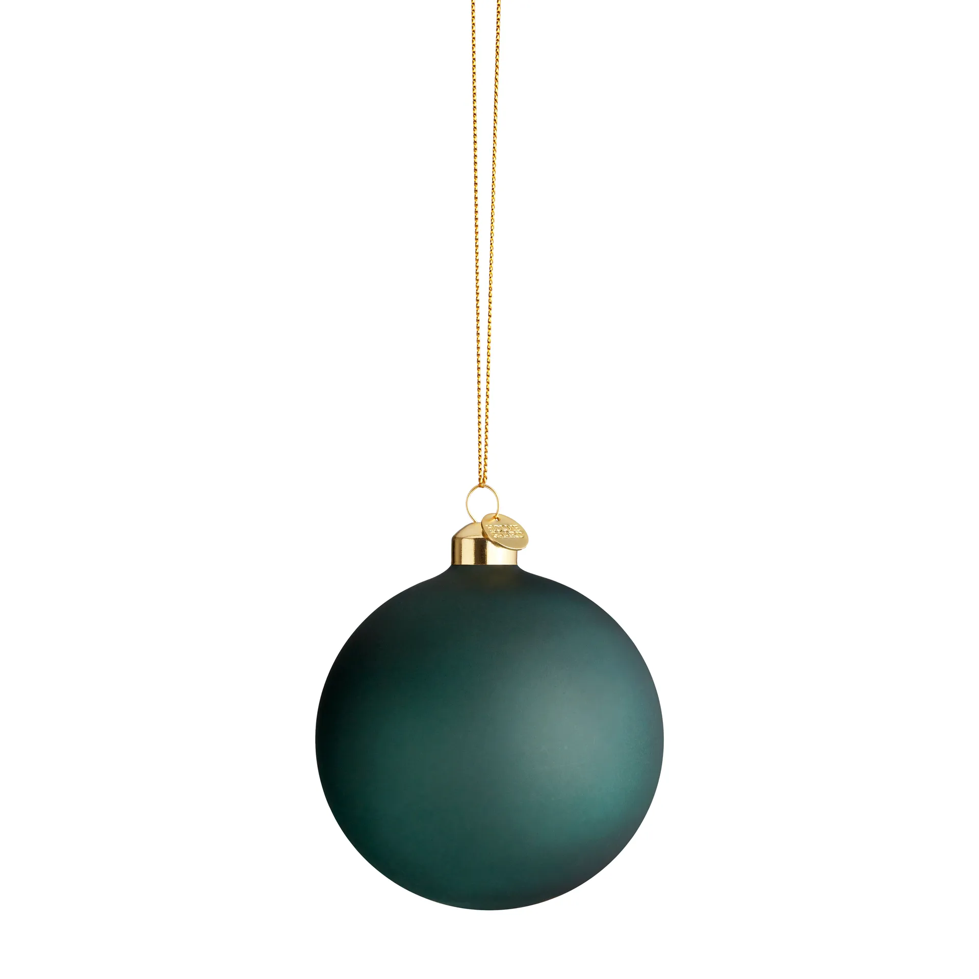 Boule de Noël Souvenir Ø8 cm, Vert foncé Holmegaard