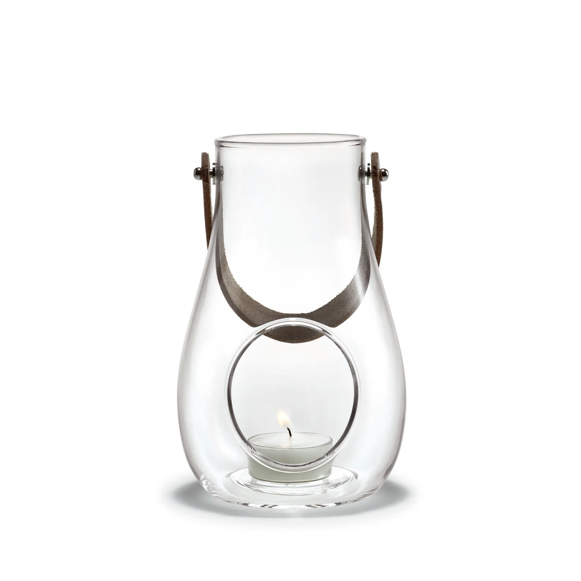 Lanterne Design With Light, 16 cm Holmegaard