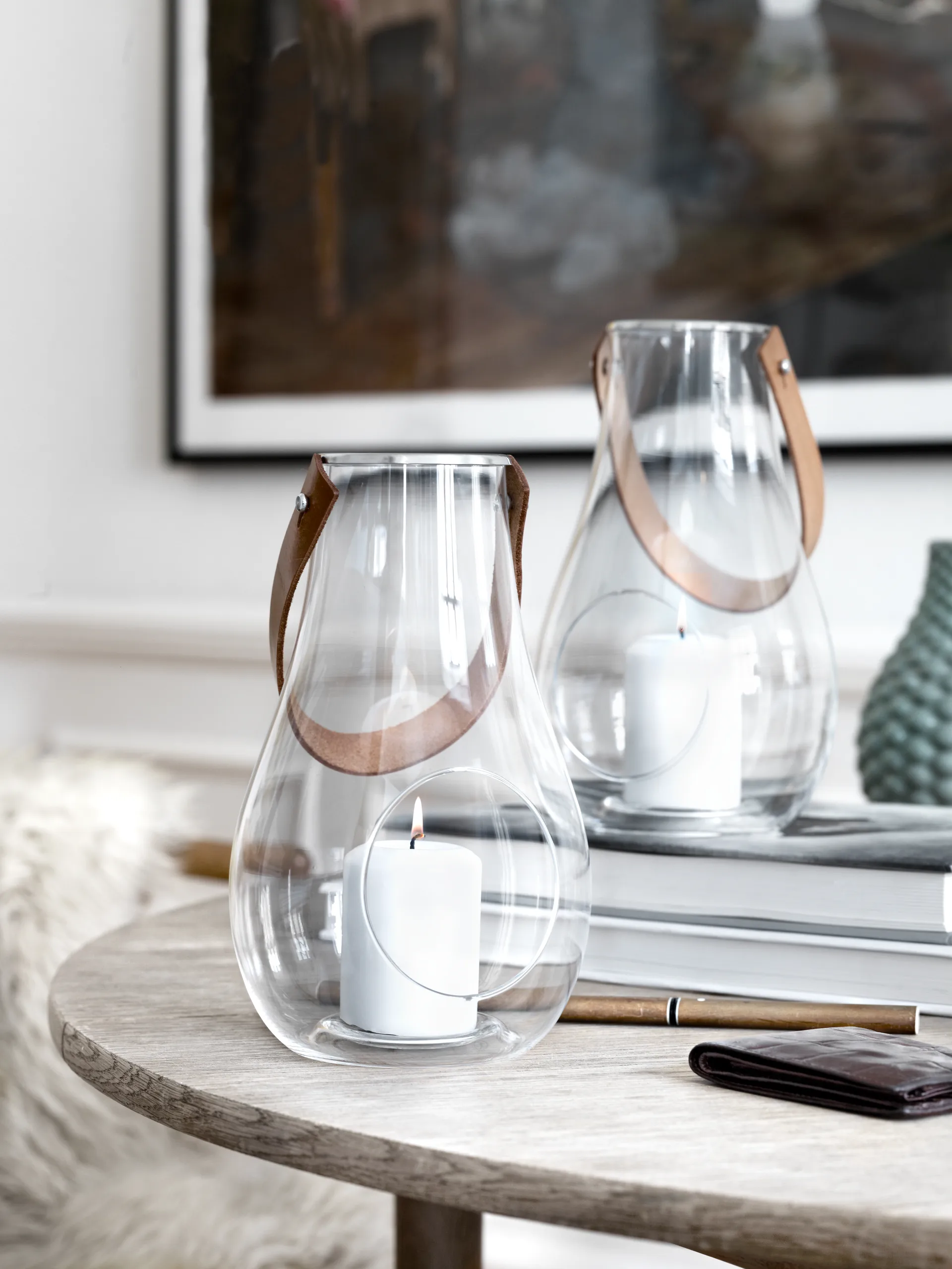 Lanterne Design With Light, 29 cm Holmegaard