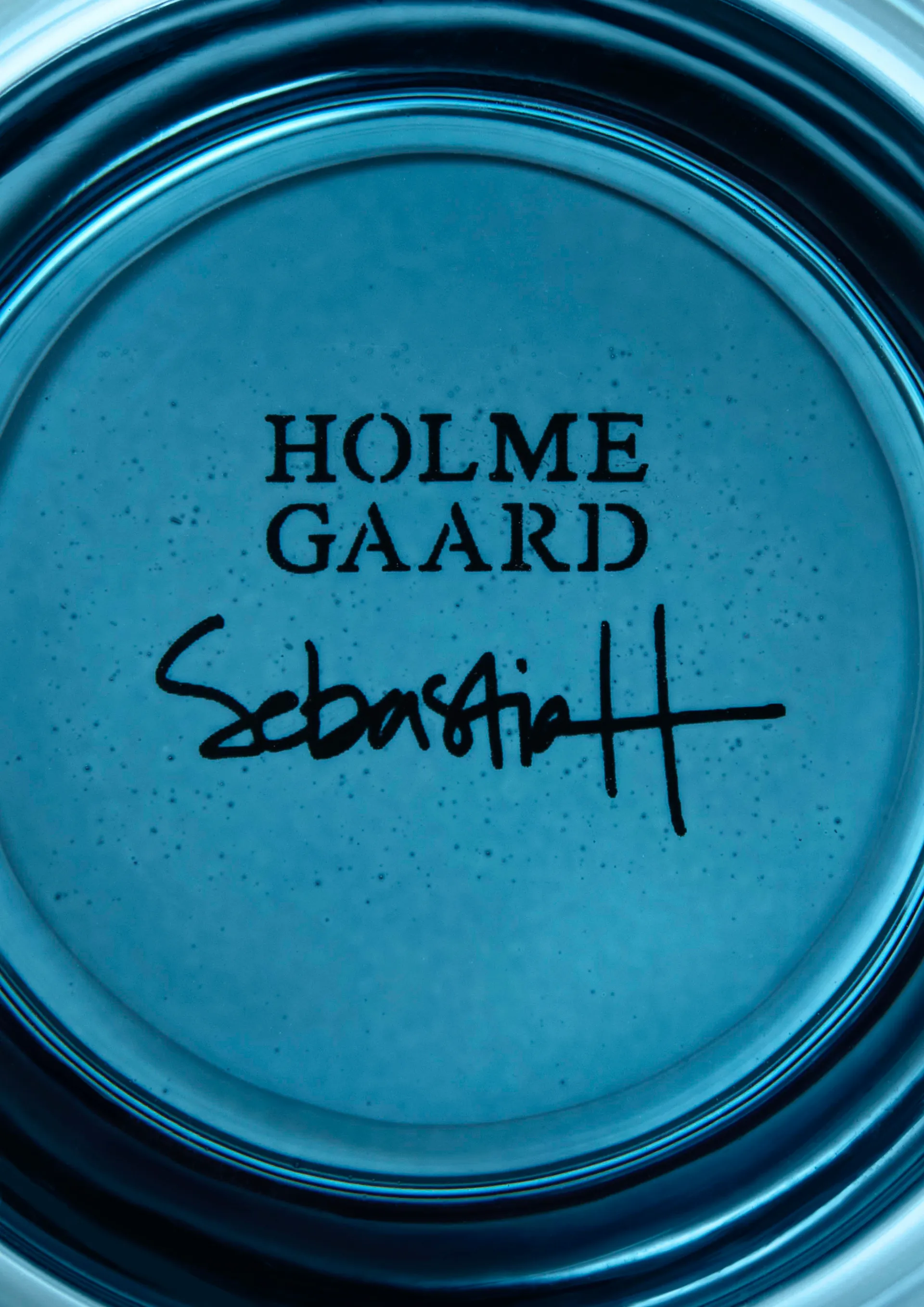 Photophore Arc 5 cm Lot de 2, Bleu foncé Holmegaard