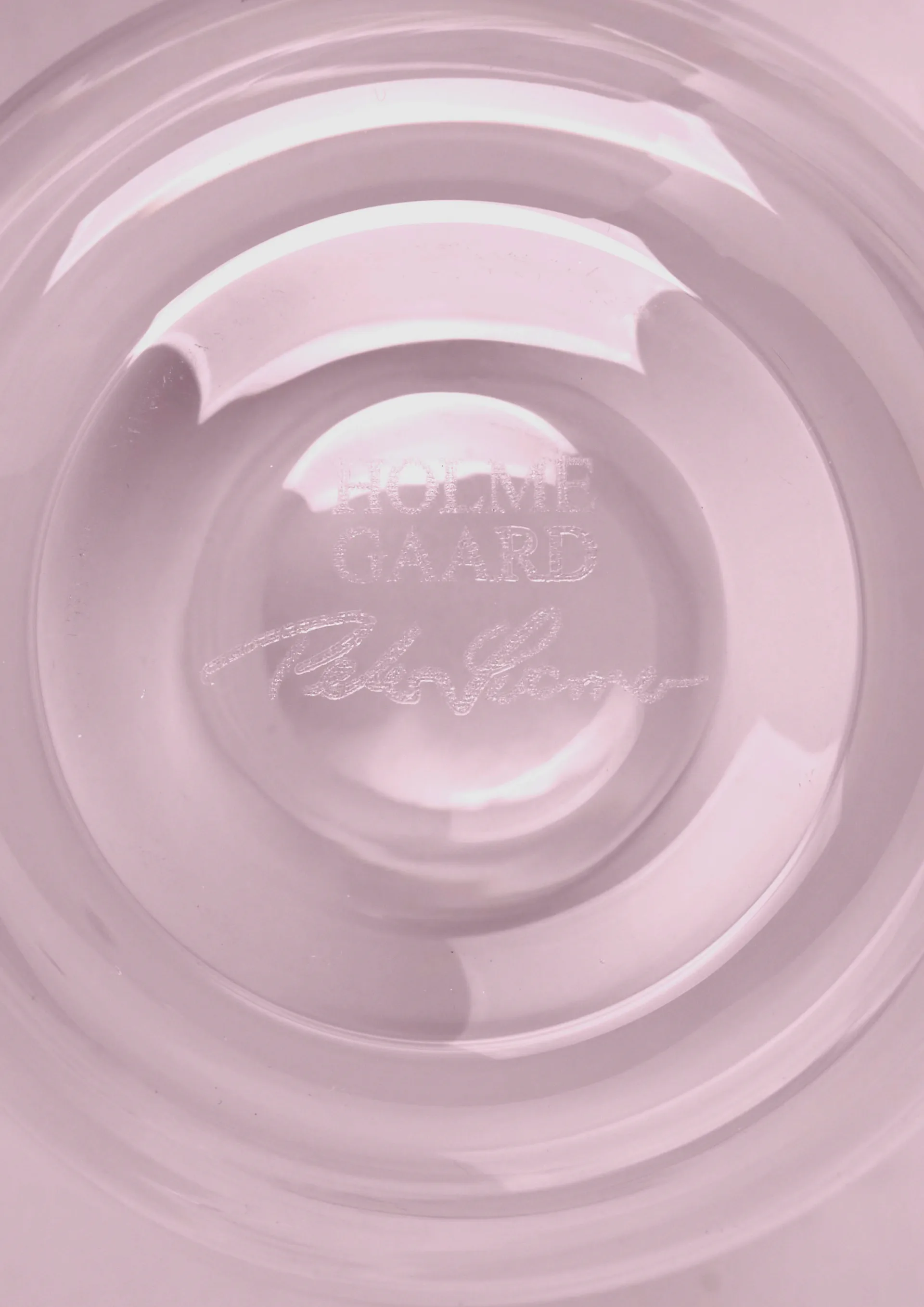 Photophore Calabas 7,5 cm, Burgundy Holmegaard