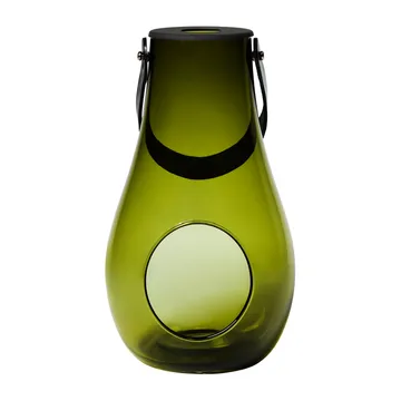 Photophore Design With Light vert olive - 29 cm - Holmegaard