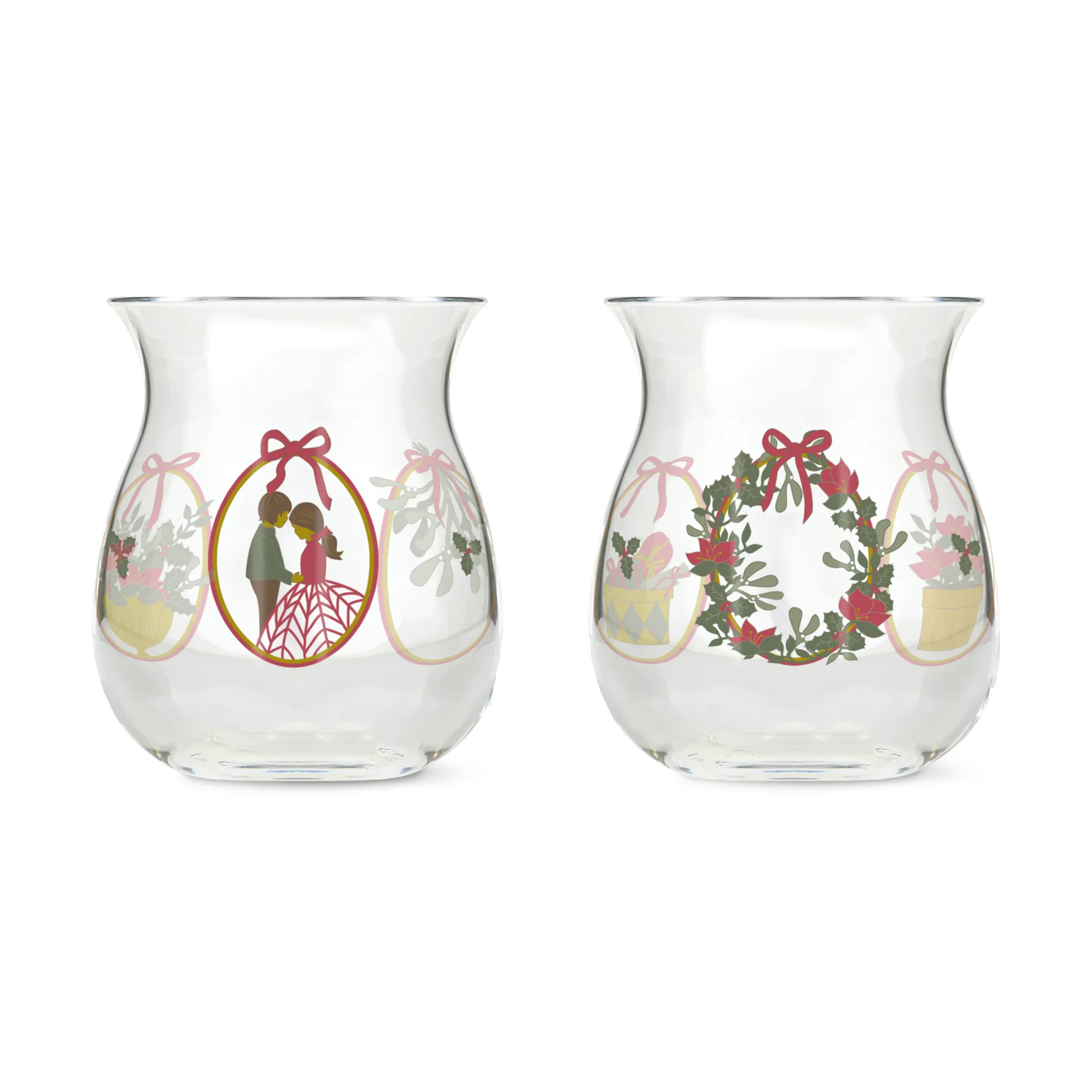 Photophore Holmegaard Christmas, lot de 2, 2025 Holmegaard