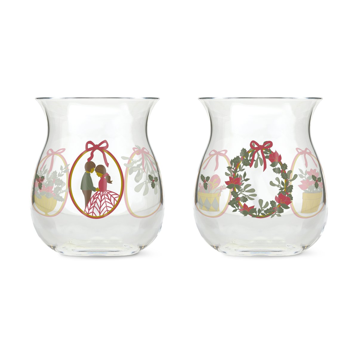 Holmegaard Photophore Holmegaard Christmas, lot de 2 2025