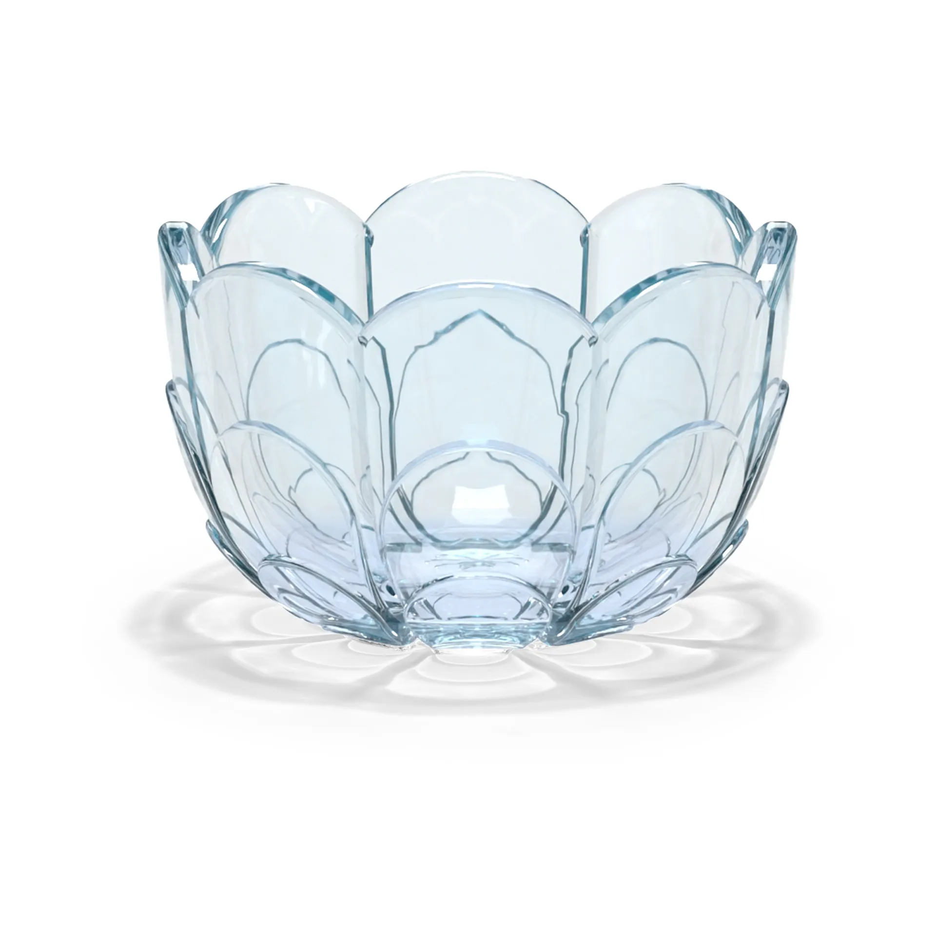 Photophore Lily Ø7 cm, Iris bleu Holmegaard