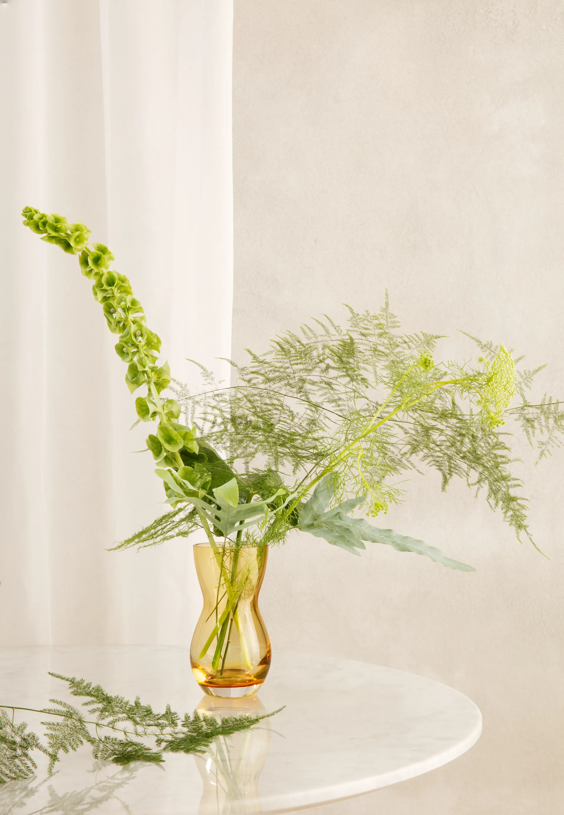 Vase Calabas 16 cm, Amber Holmegaard