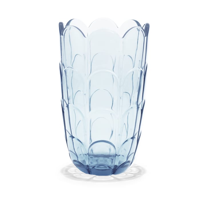 Vase Lily H19 cm - Blue iris - Holmegaard