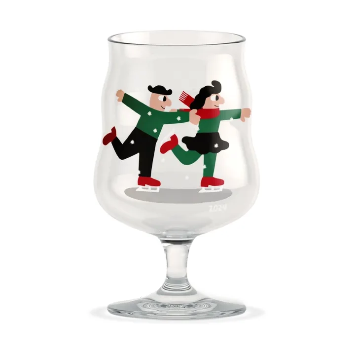 Verre à bière de Noël Mikkeller universal 40 cl - 2024 - Holmegaard