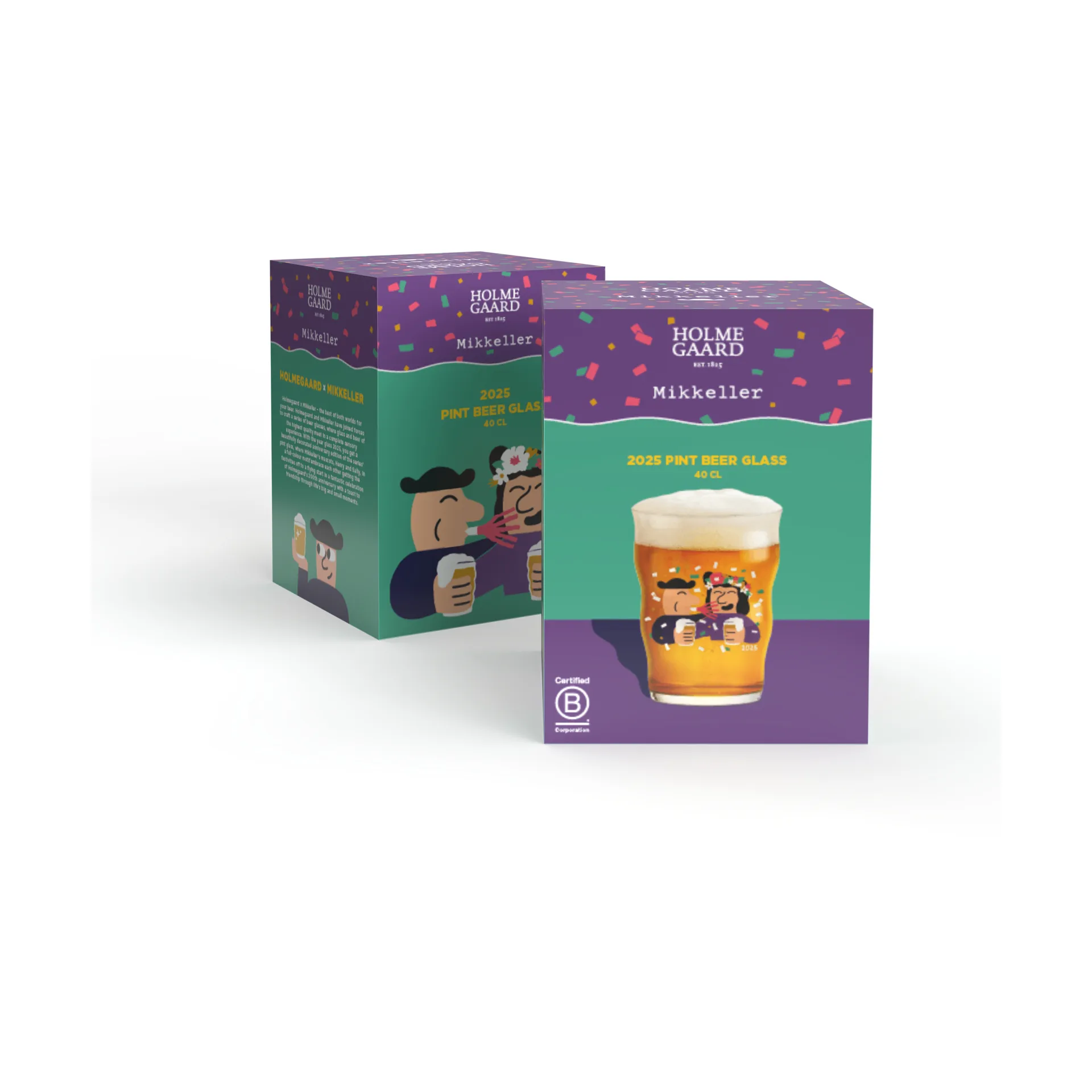 Verre à bière Mikkeller pint 40 cl, 2025 Holmegaard