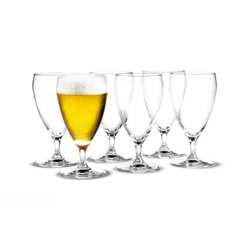 Verre à bière Perfection 44 cl, lot de 6 - Transparent - Holmegaard