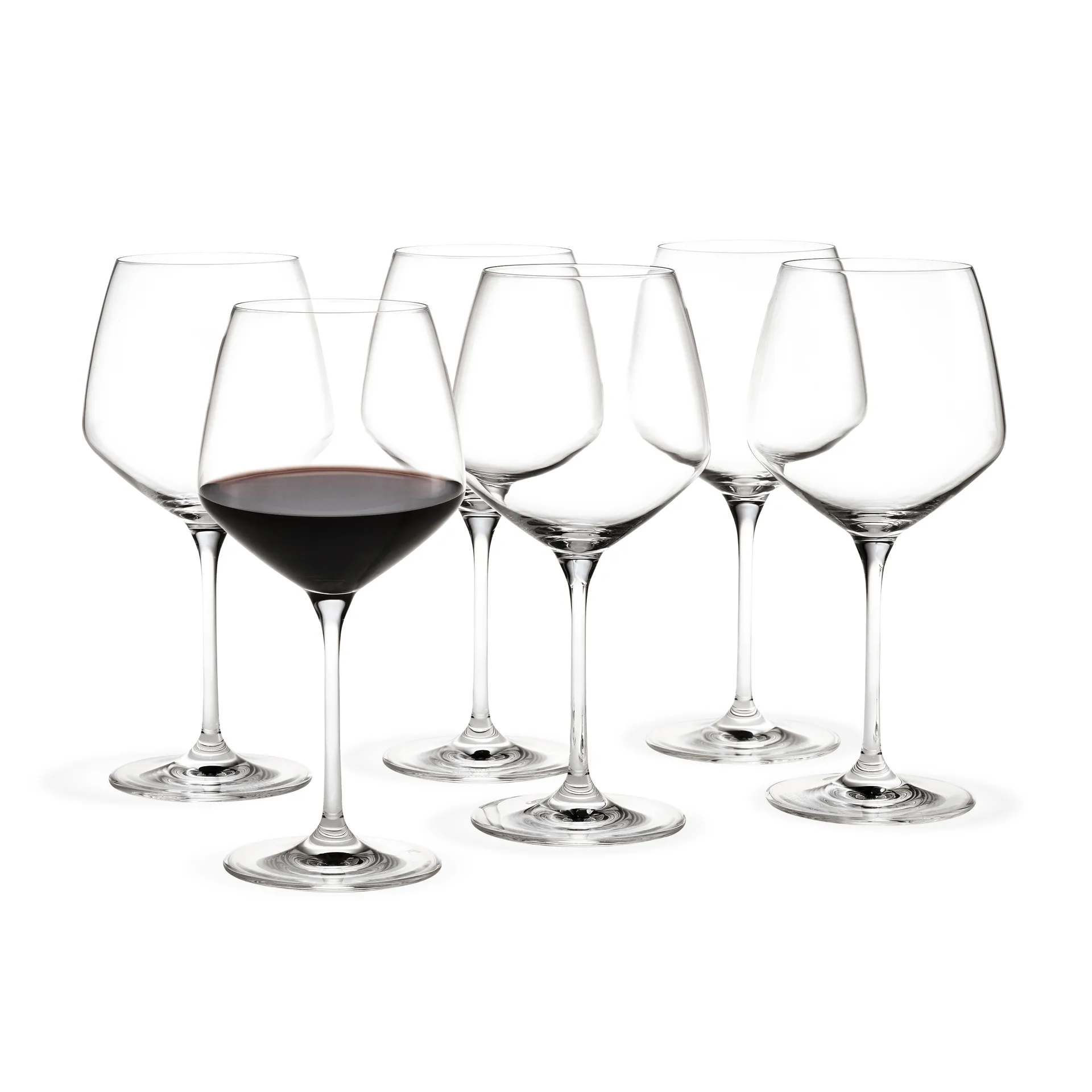 Verre à bourgogne Perfection 59 cl, lot de 6, Transparent Holmegaard