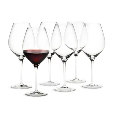 Verre à Cabernet et bourgogne 69 cl 6-pack - Transparent - Holmegaard