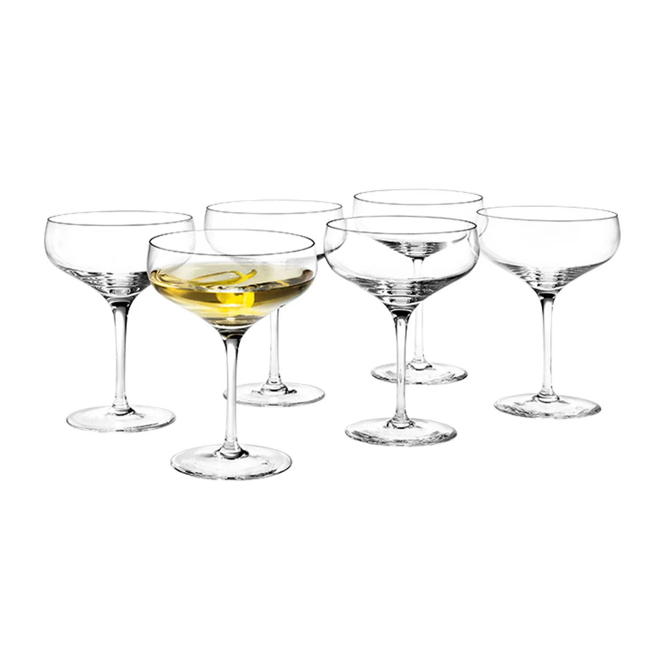 Verre à cocktail Cabernet 29 cl, lot de 6, Transparent Holmegaard