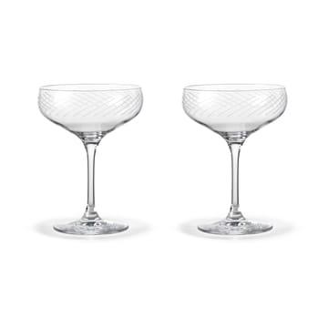 Verre à cocktail Cabernet Lines 29 cl Lot de 2 - Transparent - Holmegaard