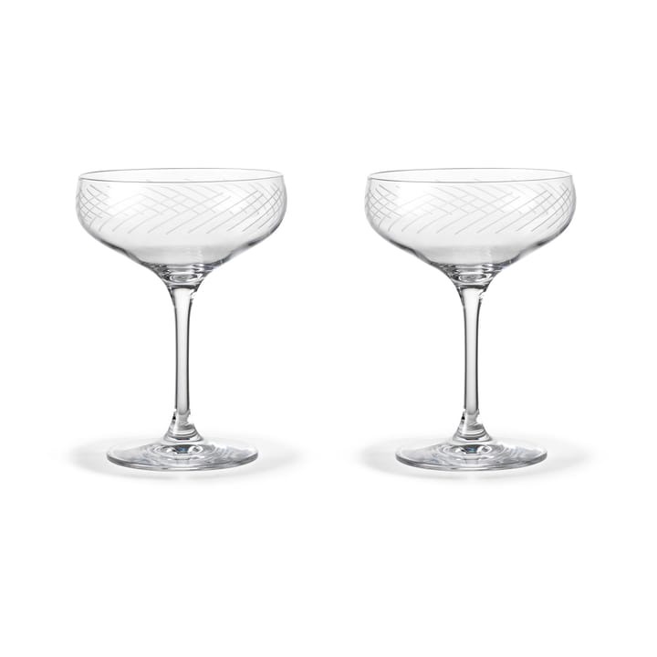 Verre à cocktail Cabernet Lines 29 cl Lot de 2 - Transparent - Holmegaard