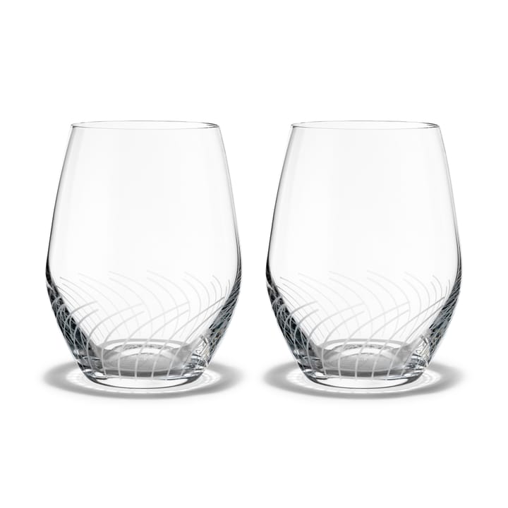 Verre à eau Cabernet Lines 25 cl Lot de 2 - Transparent - Holmegaard