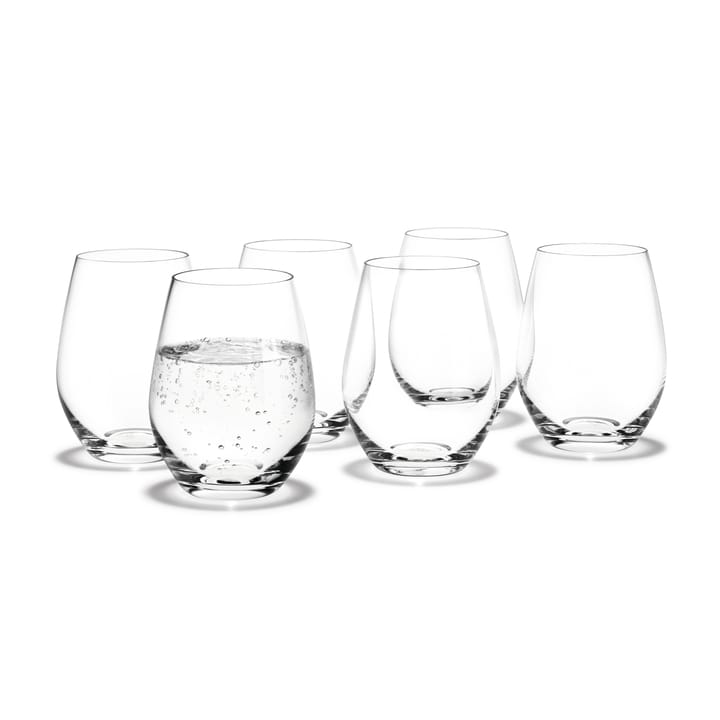 Verre à eau Cabernet transparent, lot de 6 - 25 cl - Holmegaard