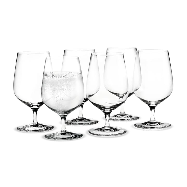 Verre à eau Cabernet transparent, lot de 6 - 35 cl - Holmegaard