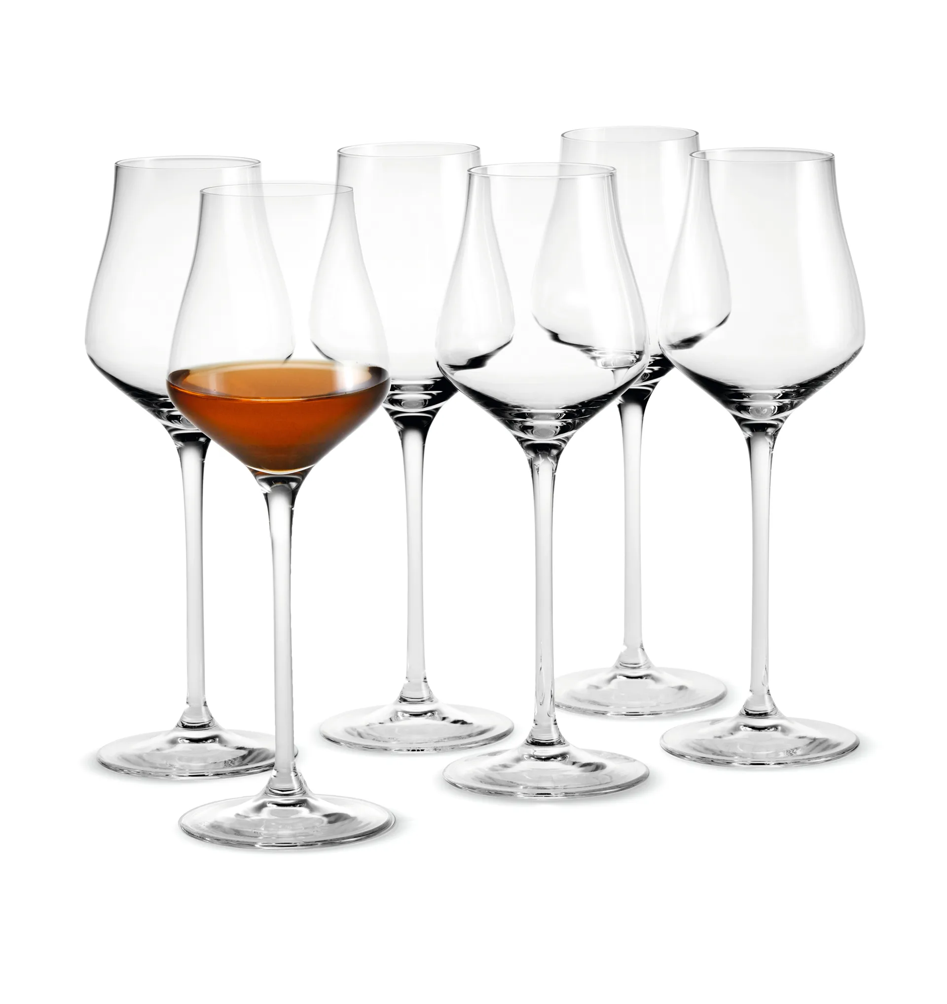 Verre à eau-de-vie Perfection 5 cl, lot de 6, Transparent Holmegaard