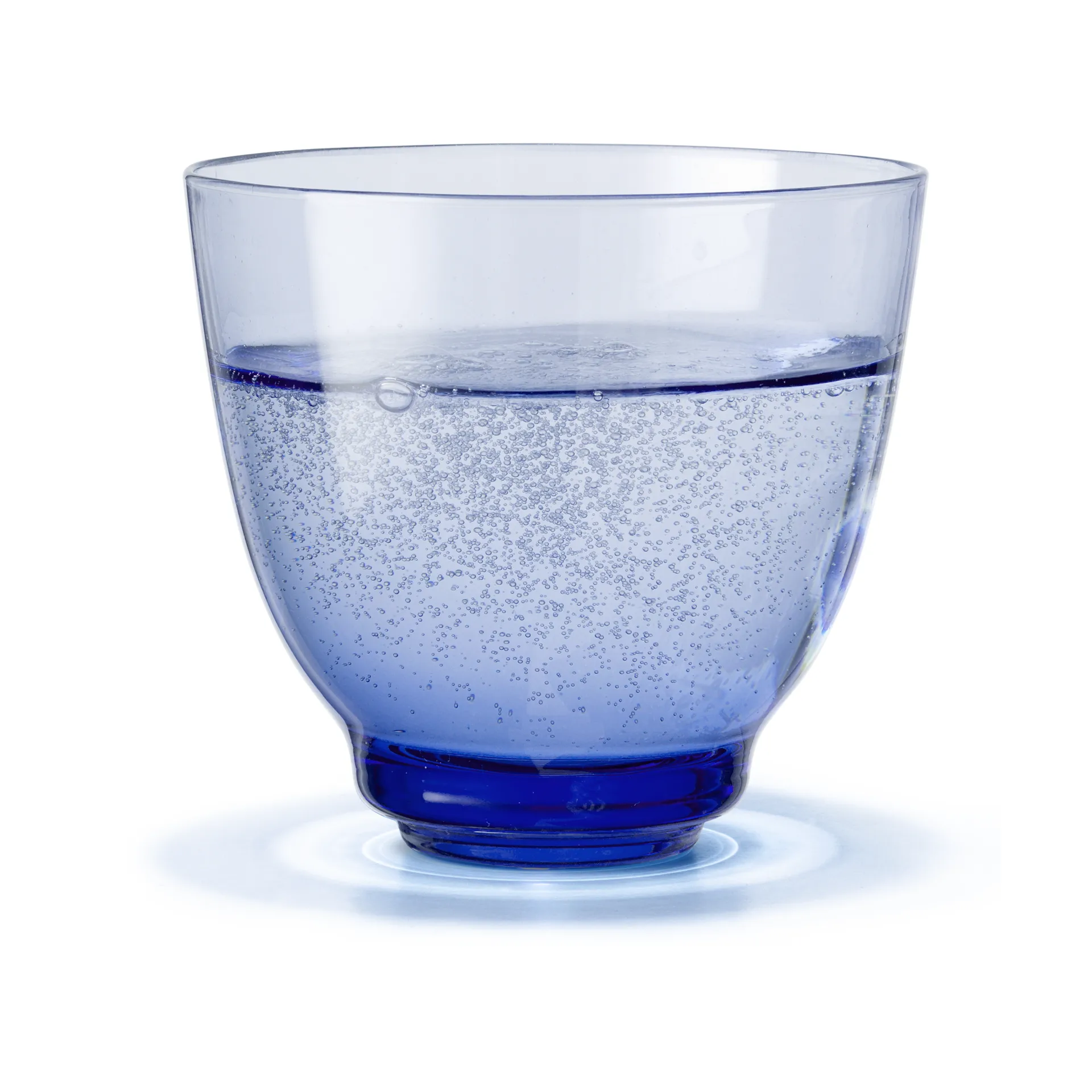 Verre à eau Flow 35 cl, Bleu foncé Holmegaard