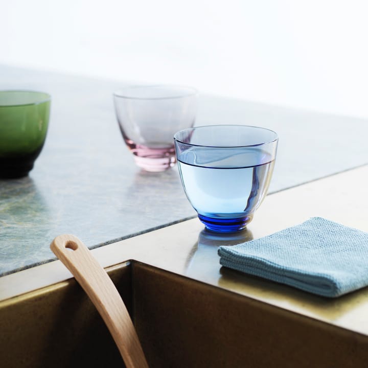 Verre à eau Flow 35 cl, Bleu Holmegaard